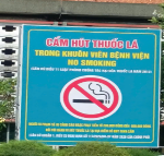 Bệnh viện đa khoa khu vực cai lậy nỗ lực vì môi trường bệnh viện không khói thuốc